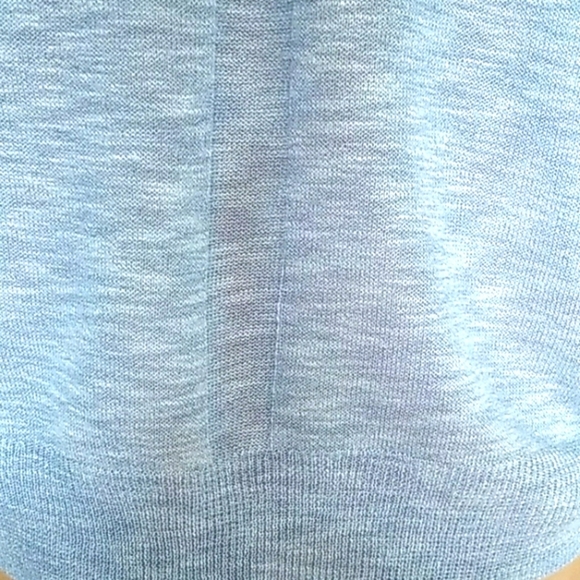 ELLEN TRACEY TOP BLUE LIGHTWEIGHT XS - Picture 4 of 6